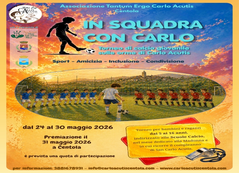 In Squadra con Carlo: a Centola un torneo che unisce sport, amicizia e valori
